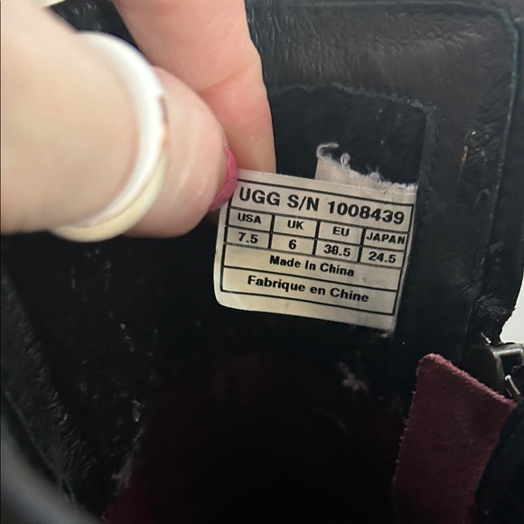 UGG Black Combat & Moto Boots - Picture 8 of 13